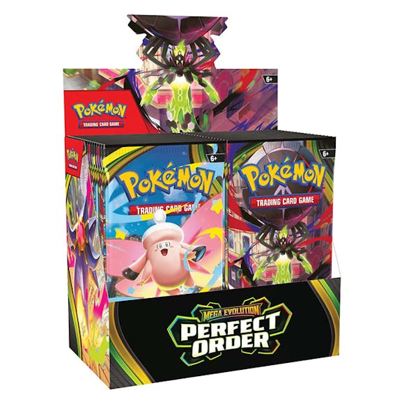 Hero image for PRE ORDER Pokémon TCG: Mega Evolution-Perfect Order Booster Box