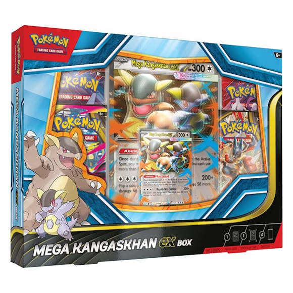 Hero image for PRE ORDER Pokémon TCG: Mega Kangaskhan EX Box