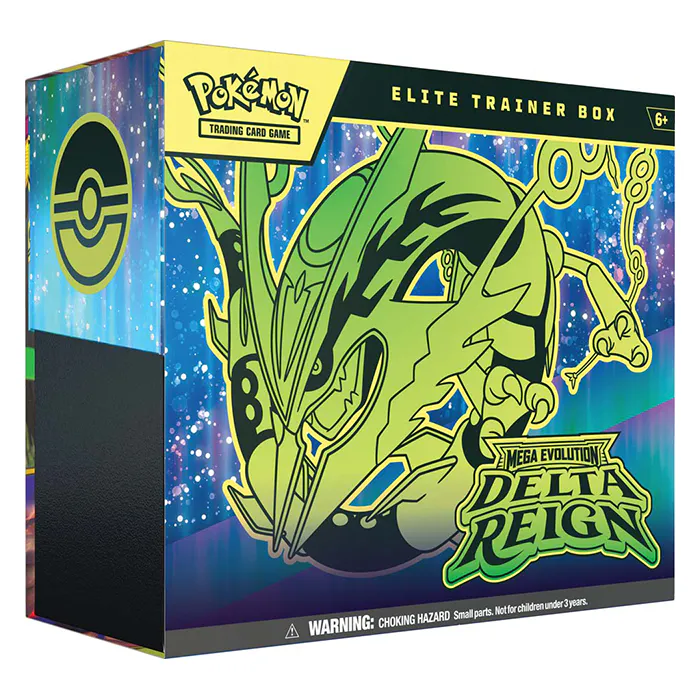 Image of PRE ORDER Pokémon TCG: Mega Evolution— Delta Reign Elite Trainer Box