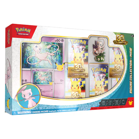 Hero image for PRE ORDER Pokémon TCG: 30th Celebration Figure Collection - Mew / Mewtwo (Assorted)