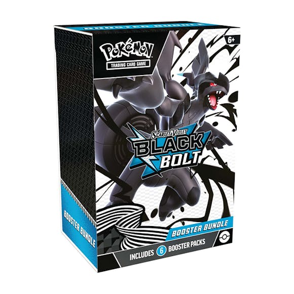 Hero image for PRE ORDER POKÉMON Pokémon TCG: Scarlet & Violet— Black Bolt Booster Bundle