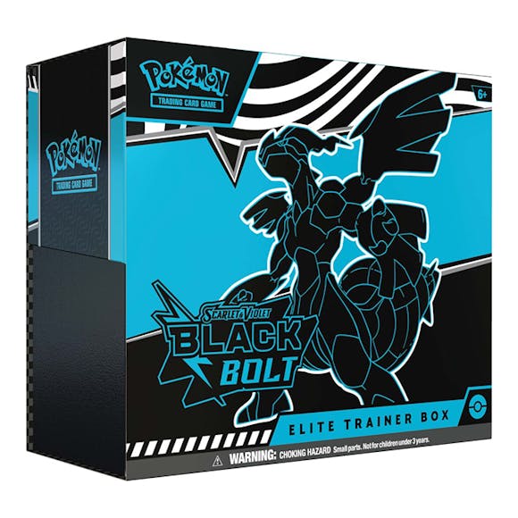 Hero image for PRE ORDER POKÉMON Pokémon TCG: Scarlet & Violet— Black Bolt Elite Trainer Box