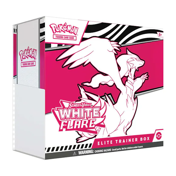 Hero image for PRE ORDER POKÉMON Pokémon TCG: Scarlet & Violet— White Flare Elite Trainer Box