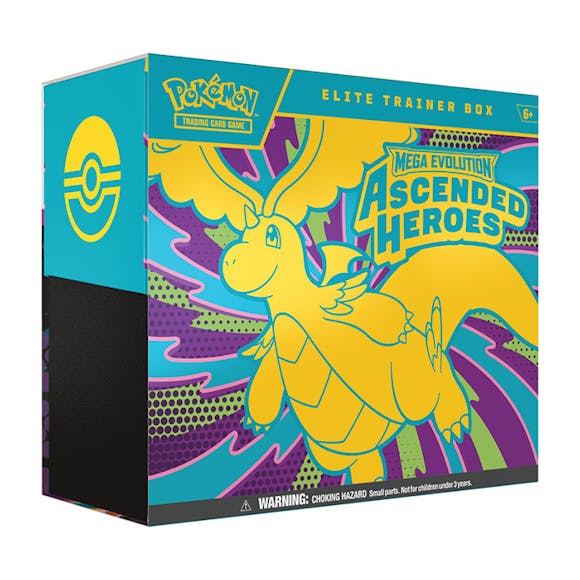 Hero image for PRE ORDER Pokémon TCG: Mega Evolution— Ascended Heroes Elite Trainer Box