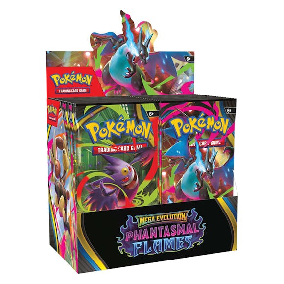 Hero image for PRE ORDER POKÉMON TCG: Phantasmal Flames Booster Box