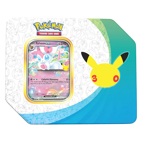 Hero image for PRE ORDER Pokémon TCG: 30th Celebration Tin