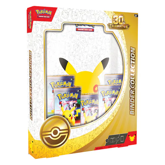 Hero image for PRE ORDER Pokémon TCG: 30th Celebration Binder Collection
