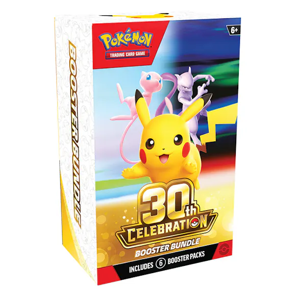 Hero image for PRE ORDER Pokémon TCG: 30th Celebration Booster Bundle
