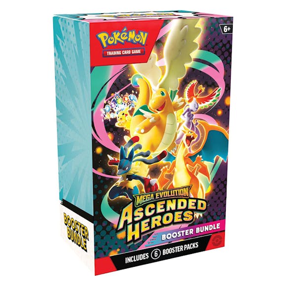 Hero image for PRE ORDER Pokémon TCG: Mega Evolution— Ascended Heroes Booster Bundle