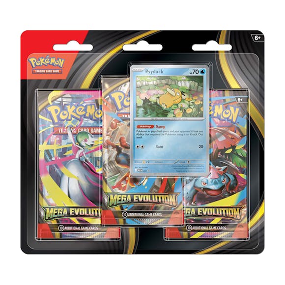 Hero image for PRE ORDER POKÉMON TCG: Mega Evolution Three Booster Blister
