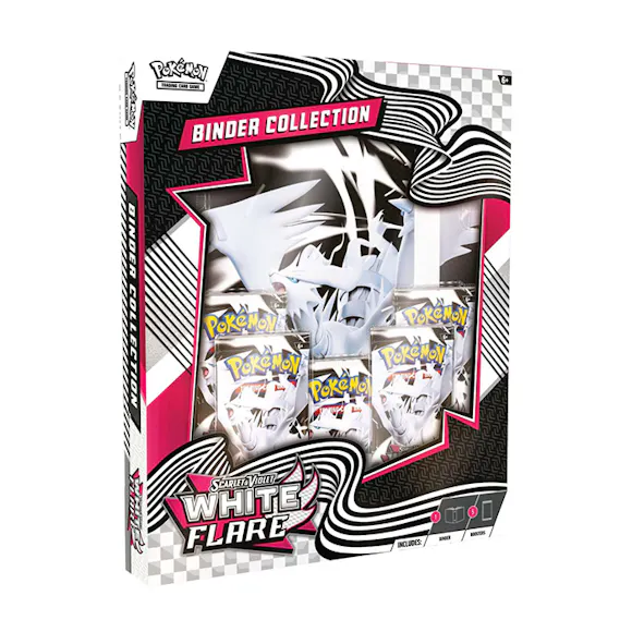 Hero image for PRE ORDER POKÉMON Pokémon TCG: Scarlet & Violet— White Flare Binder Collection