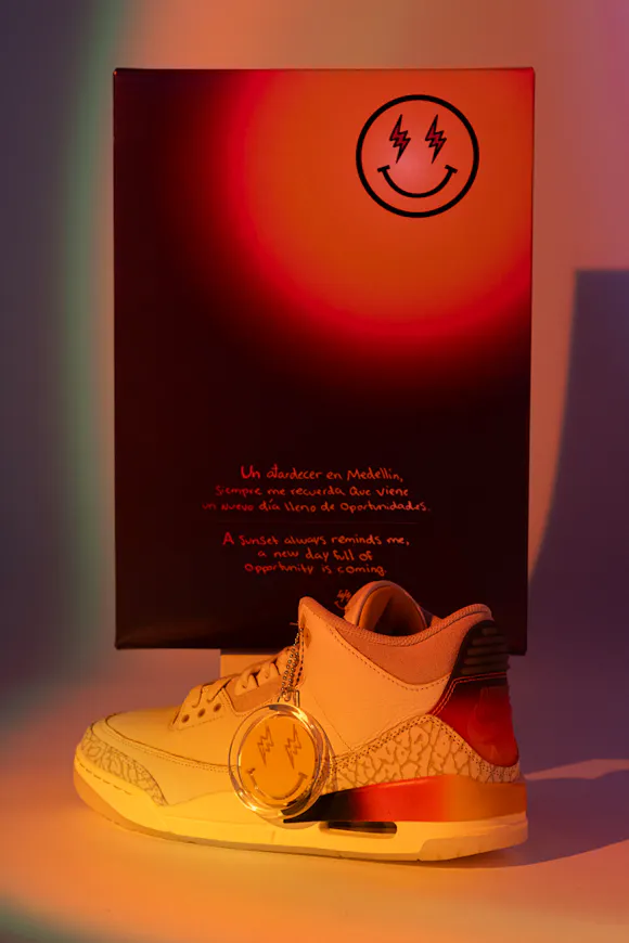 Hero image for J Balvin x Air Jordan 3 Retro