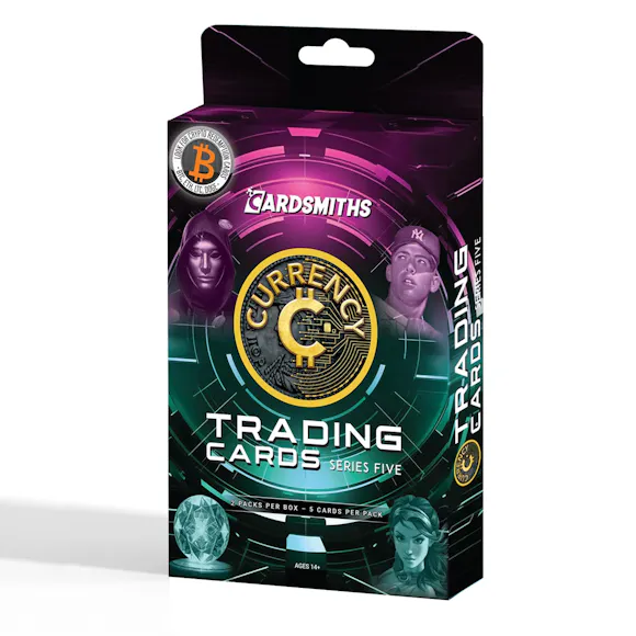 Hero image for Currency Series 5 Trading Cards Collector Box | 2 Packs