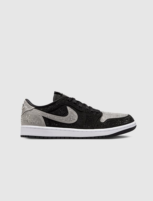Hero image for WOMEN'S AIR JORDAN 1 RETRO LOW OG X SWAROVSKI "STEALTH"