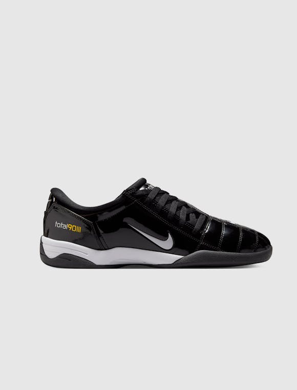 Hero image for NIKE T90 SP "BLACK/WHITE/METALLIC SILVER"