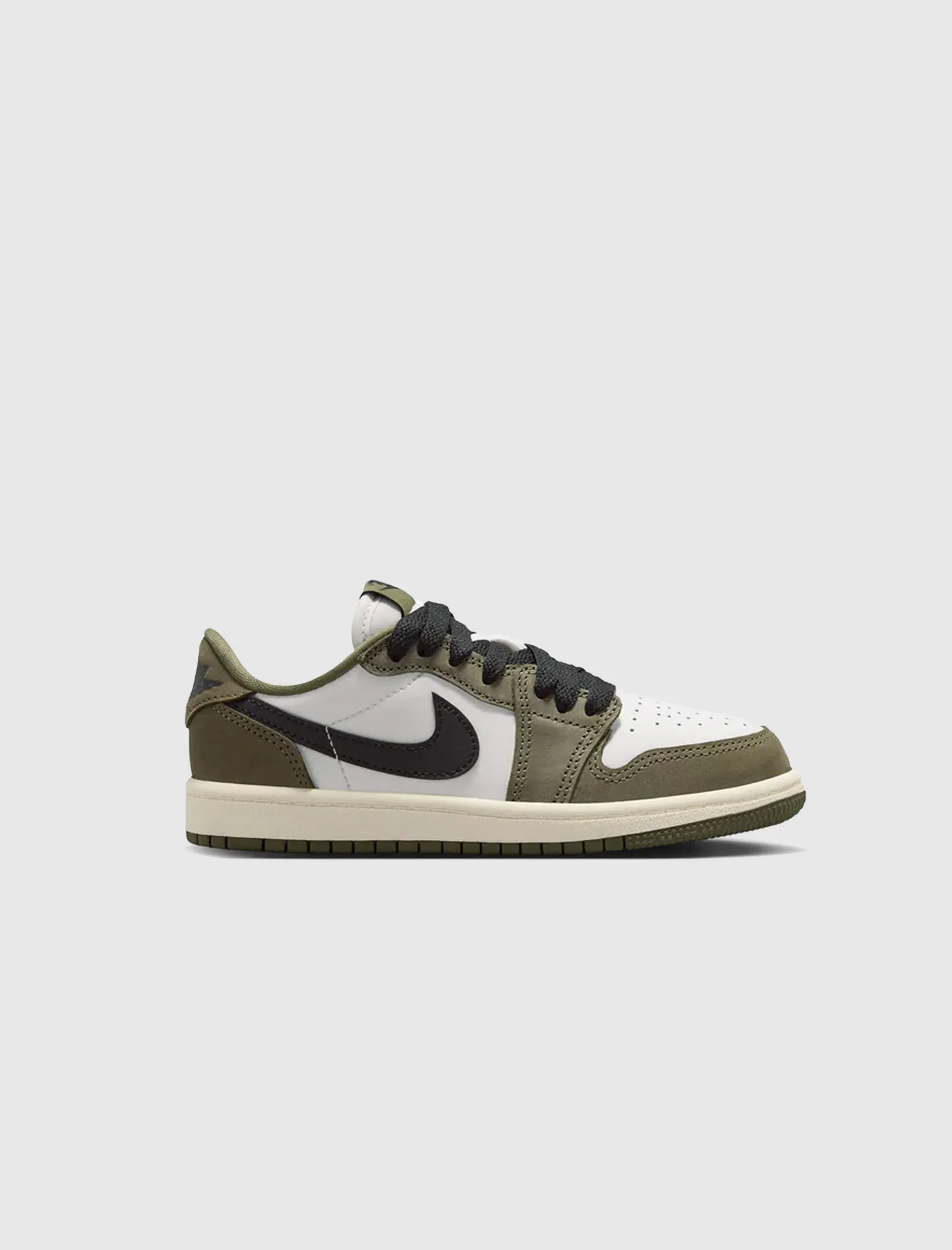 Hero image for AIR JORDAN 1 RETRO LOW "MEDIUM OLIVE" GS