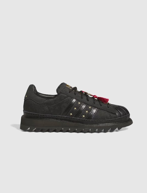 Hero image for ADIDAS CLOT SUPERSTAR CHINESE NEW YEAR "CORE BLACK/CARBON/GOLD METALLIC"