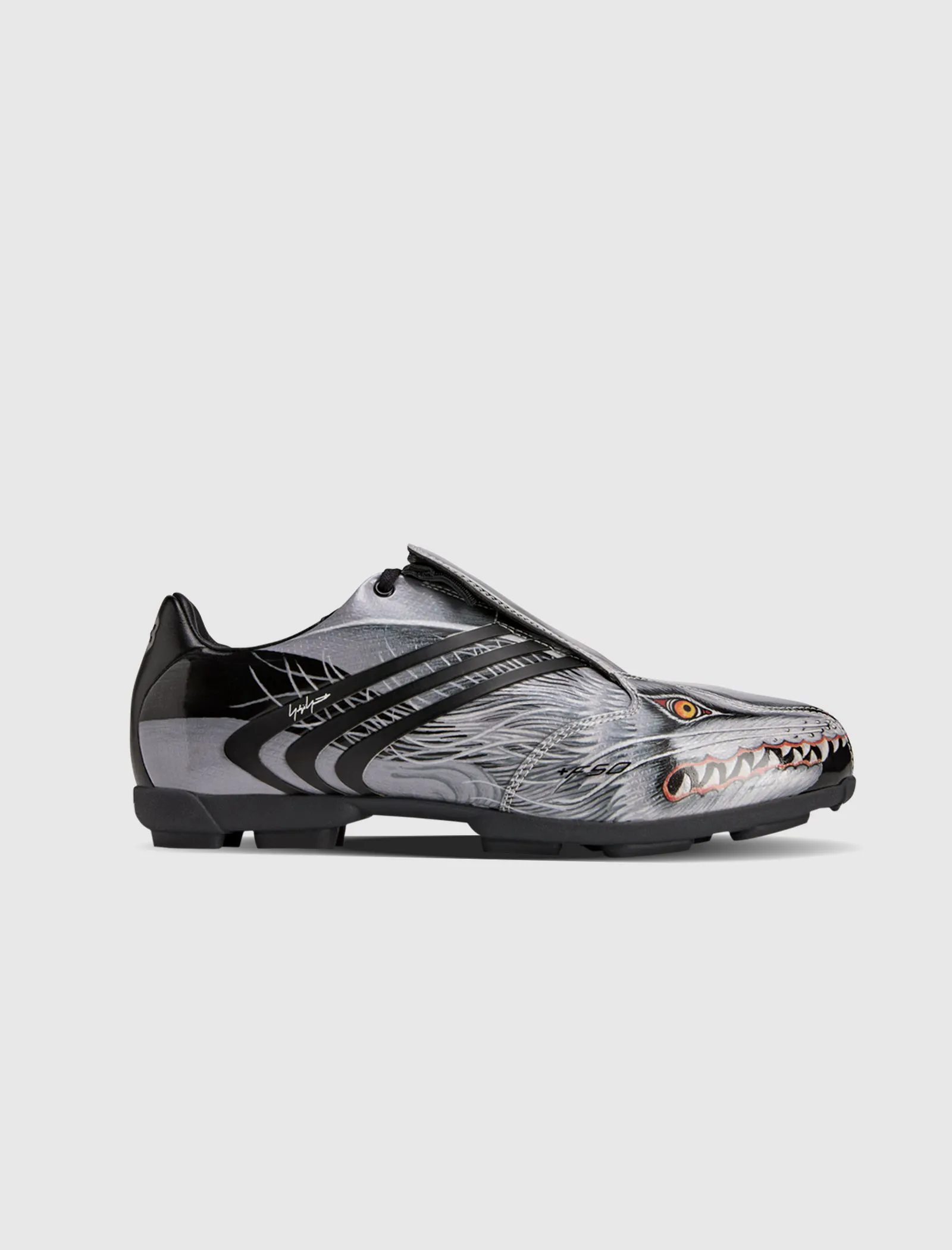 Image of ADIDAS Y-3 F50 TUNIT "BLACK/HEATHER GREY"