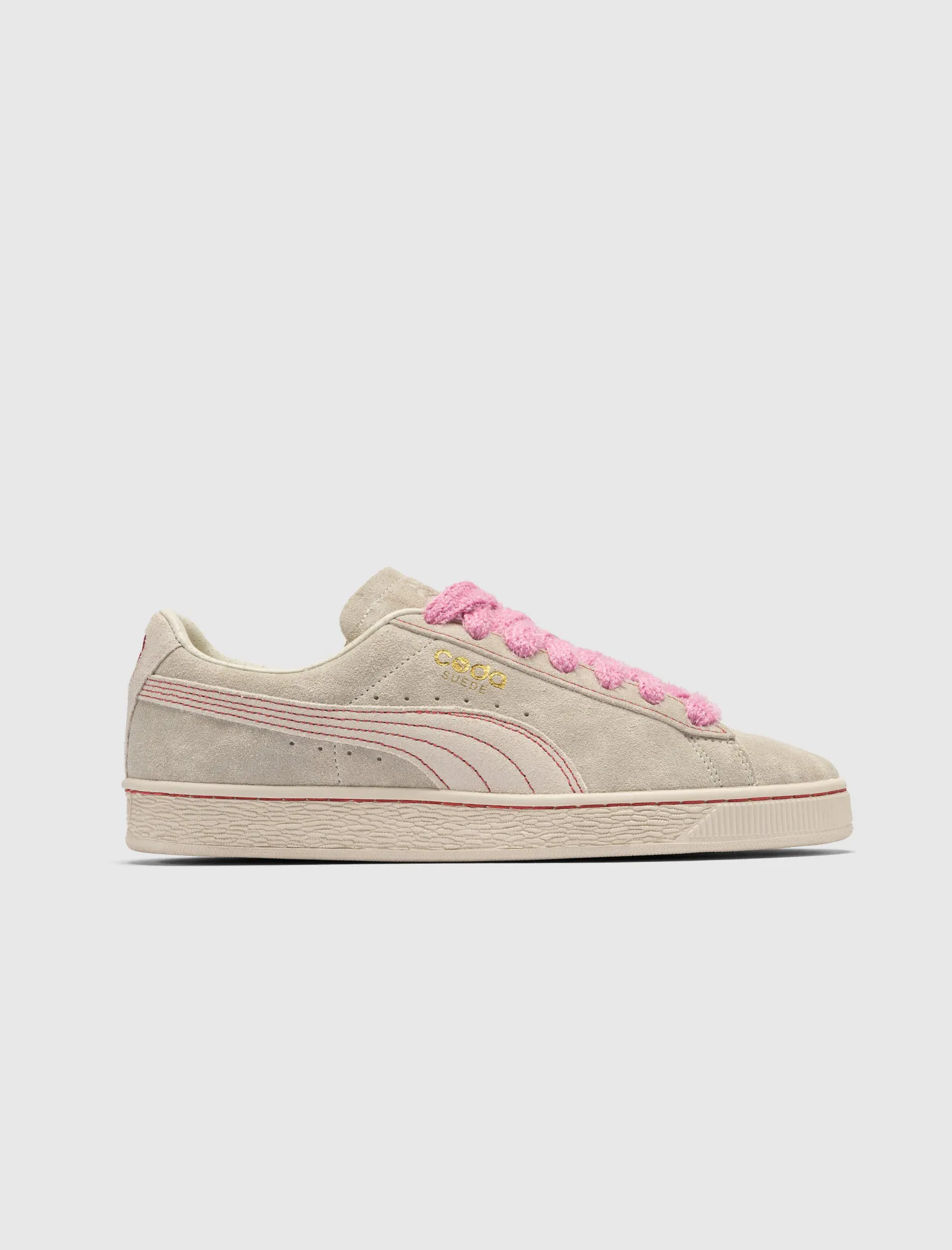 Image of THE WHITAKER GRP SUEDE CODA ECHO POINTS "ALPINE SNOW"