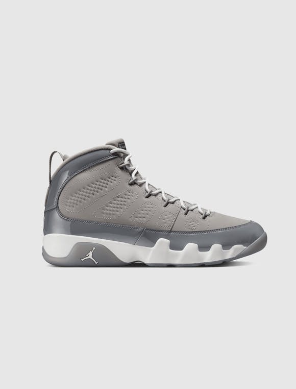Hero image for AIR JORDAN 9 RETRO "MEDIUM GREY/COOL GREY/WHITE"