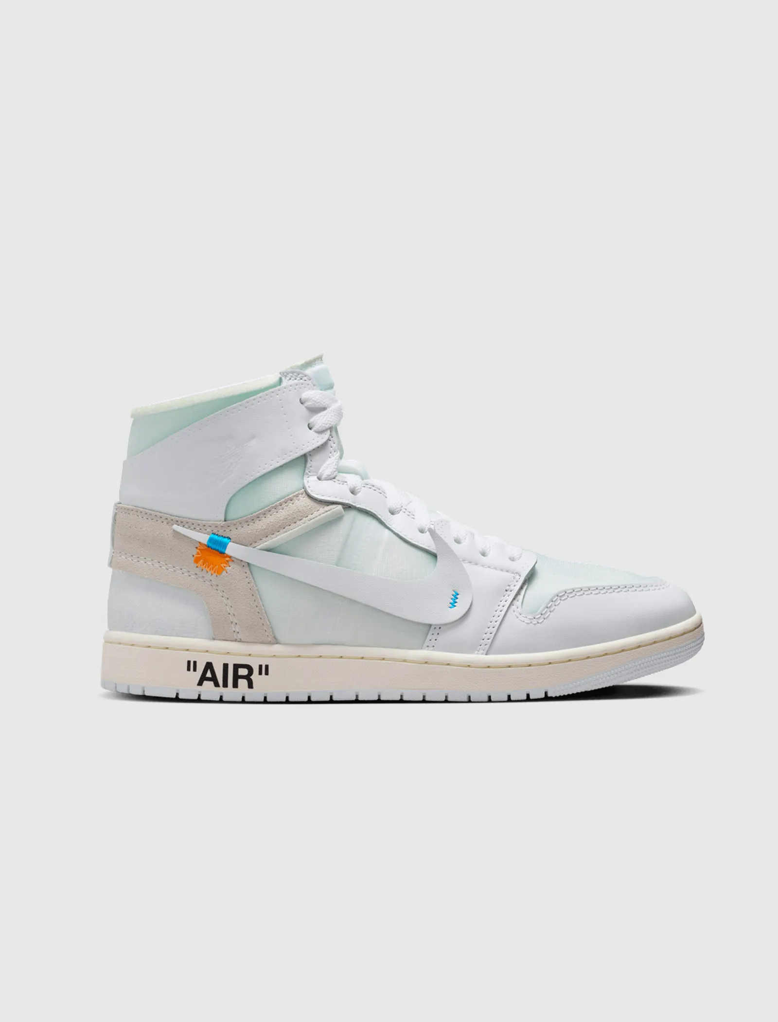 Image of AIR JORDAN 1 RETRO HI OG x VIRGIL ABLOH ARCHIVES "ALASKA"