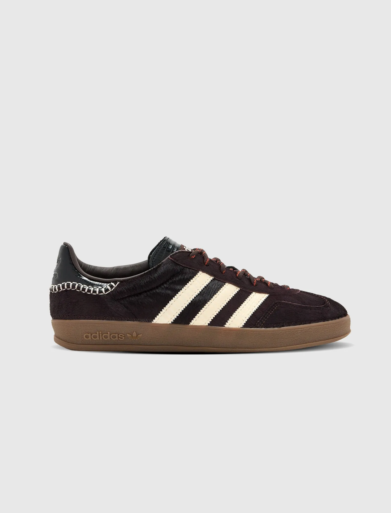Hero image for ADIDAS X WALES BONNER GAZELLE PONY "AURORA COFFEE/CORE BLACK/WONDER WHITE"