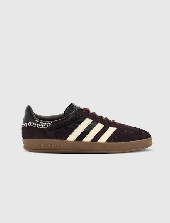 Hero image for ADIDAS X WALES BONNER GAZELLE PONY "AURORA COFFEE/CORE BLACK/WONDER WHITE"