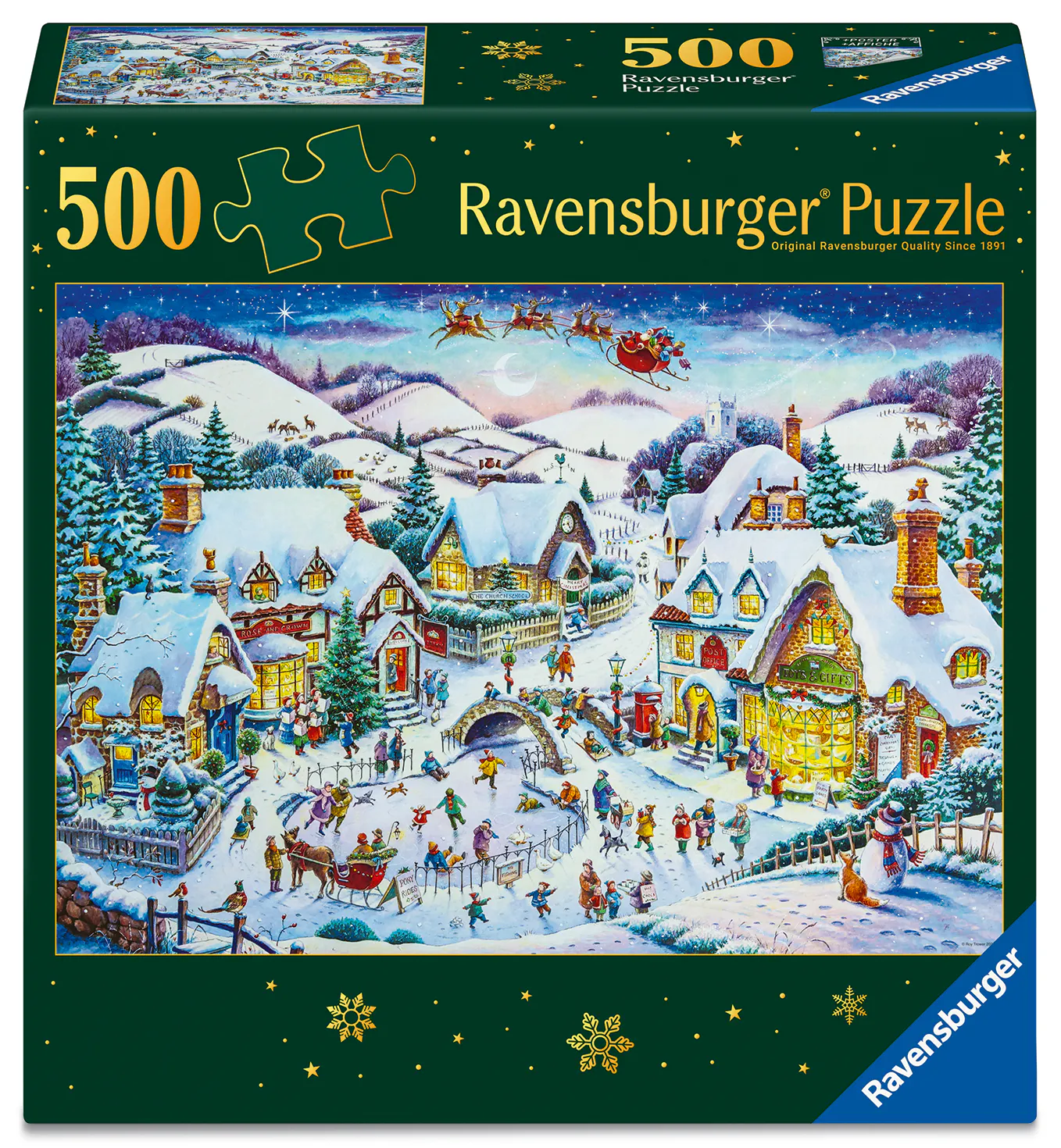 Hero image for Christmas Limited Edition - A Country Christmas 500 pieces Puzzle 
