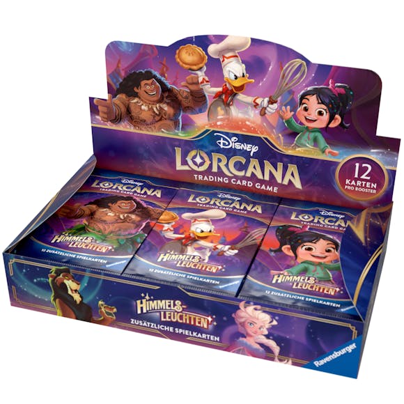 Hero image for Disney Lorcana: Himmelsleuchten - Display mit 24 Booster Packs