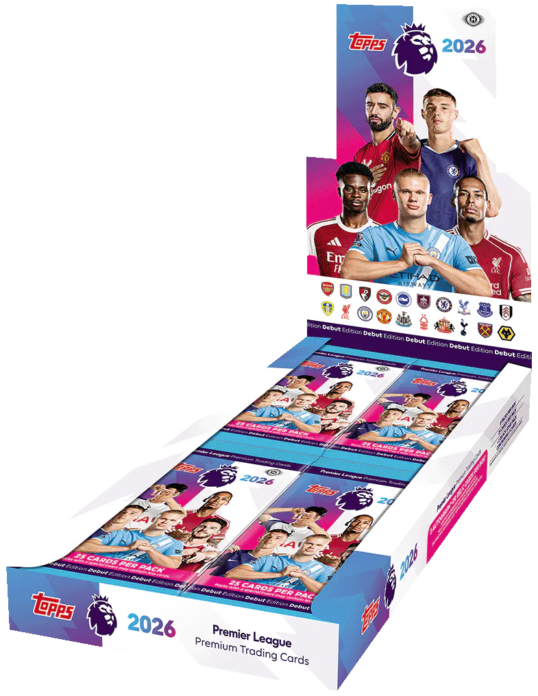 Hero image for Topps® Premier League 2026 - Hobby Box