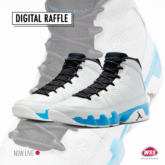 Hero image for Jordan Retro 9 "Powder Blue" Men's