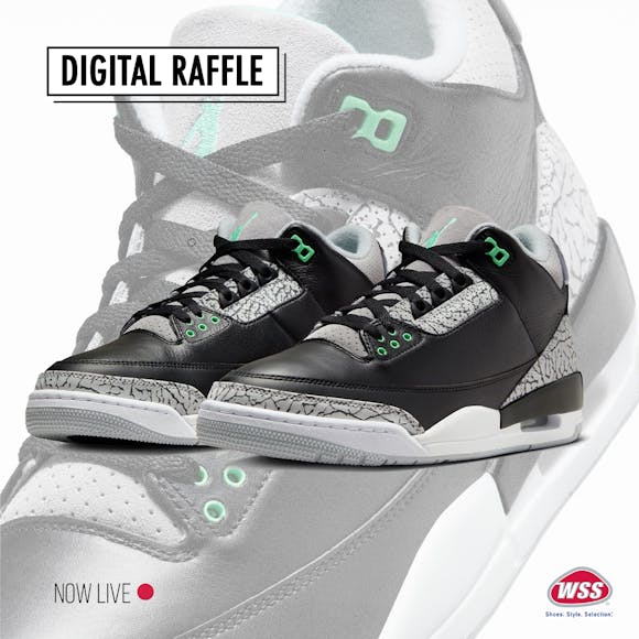 Hero image for Jordan Retro 3 "Green Glow" Men's