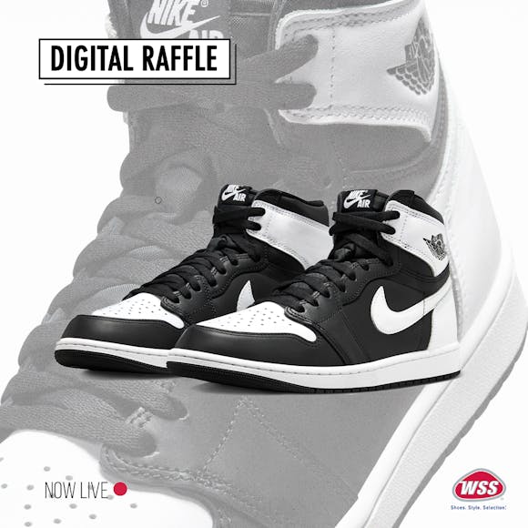 Hero image for Jordan Retro 1 High OG "Black/White" Men's