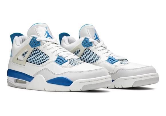 Hero image for Jordan Retro 4 "Military Blue" Men's