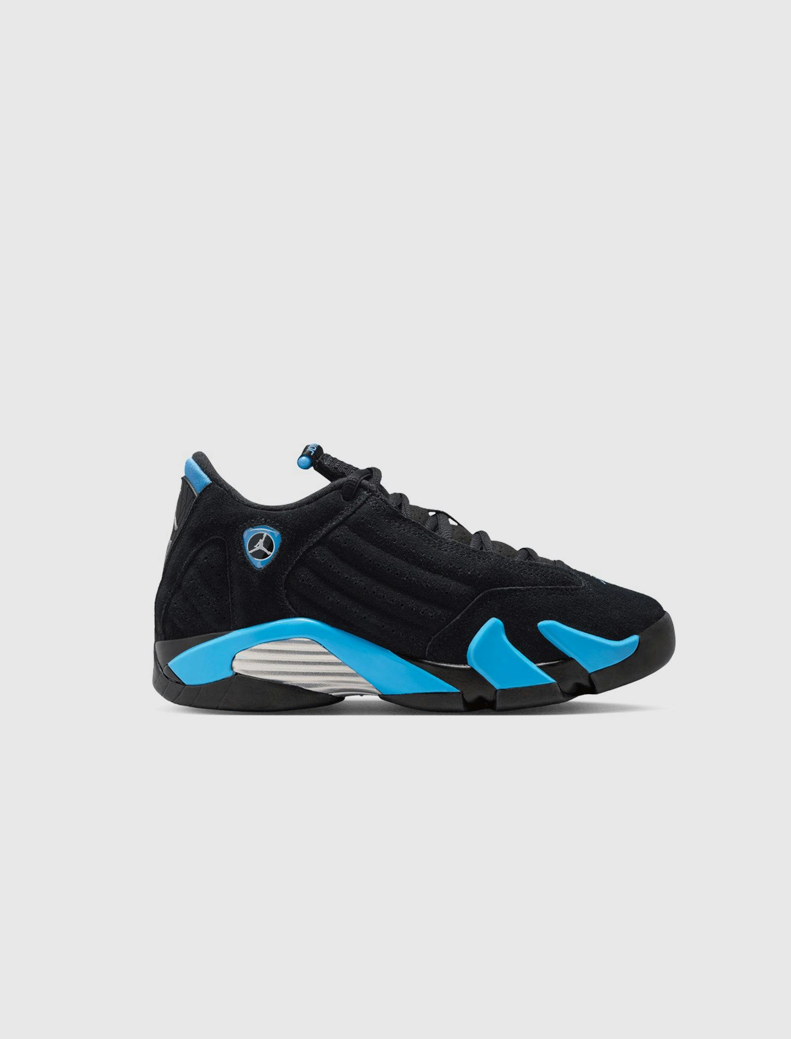 Hero image for AIR JORDAN 14 RETRO "BLACK/UNIVERSITY BLUE" GS