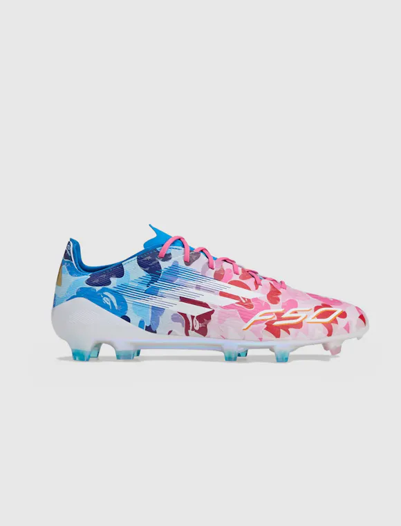 Hero image for ADIDAS X BAPE F50 ELITE FG "PINK/MULTI"