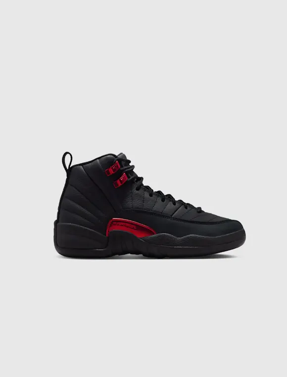 Hero image for AIR JORDAN 12 RETRO "BLACK/VARSITY RED" GS