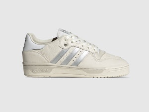 Image of ADIDAS RIVALRY LOW CONSORTIUM "WHITE/SILVER"