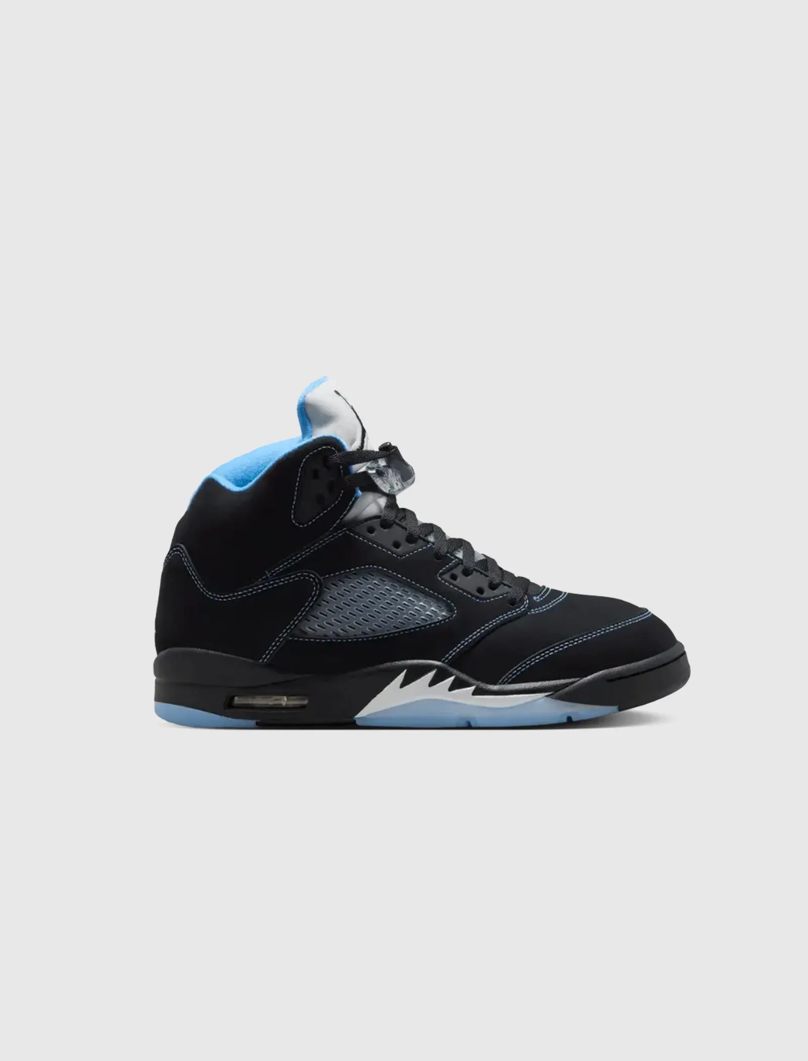 Hero image for AIR JORDAN 5 RETRO "BLACK & UNIVERSITY BLUE" GS