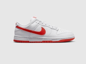 Image of NIKE DUNK LOW RETRO "PICANTE RED"