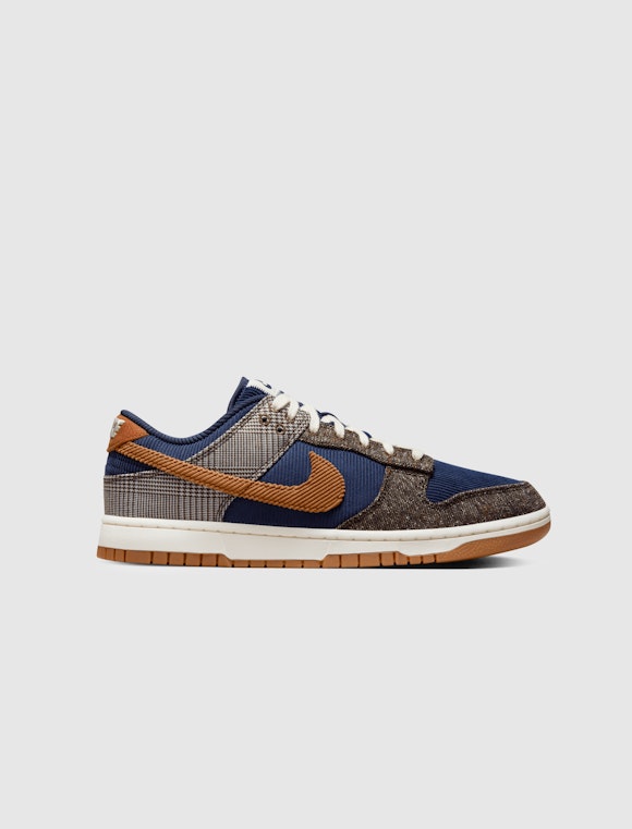 Hero image for NIKE DUNK LOW PRM "MIDNIGHT NAVY/ALE BROWN"