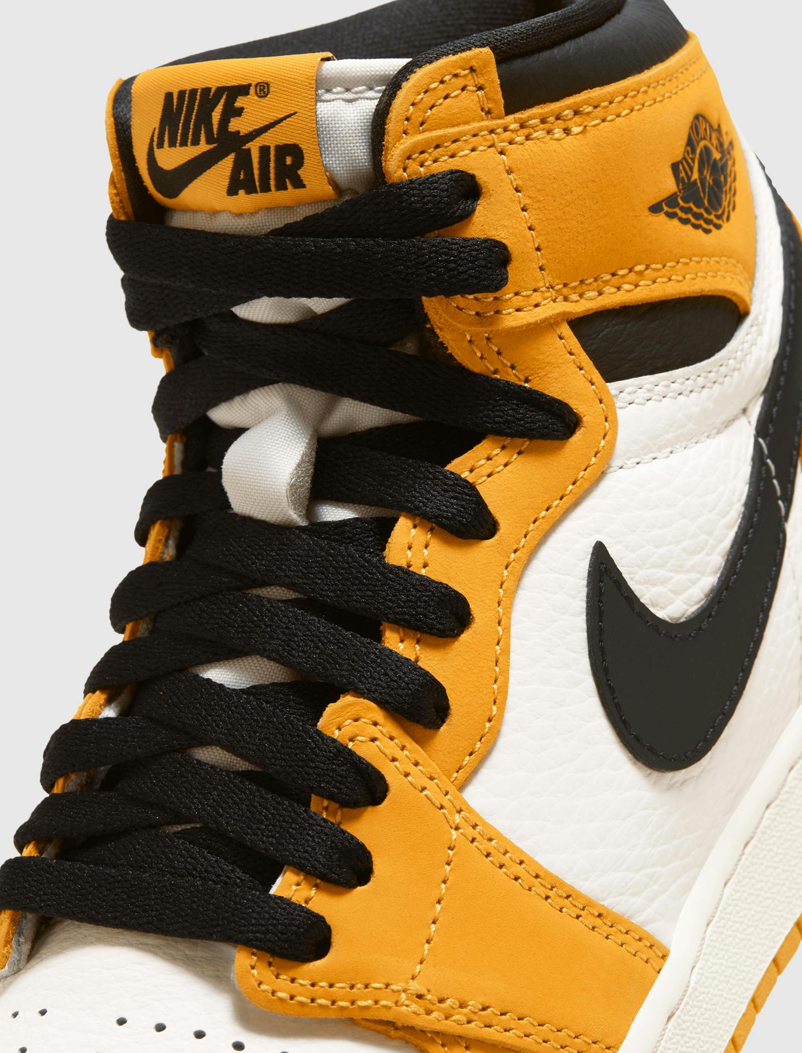 Mustard hotsell yellow jordans