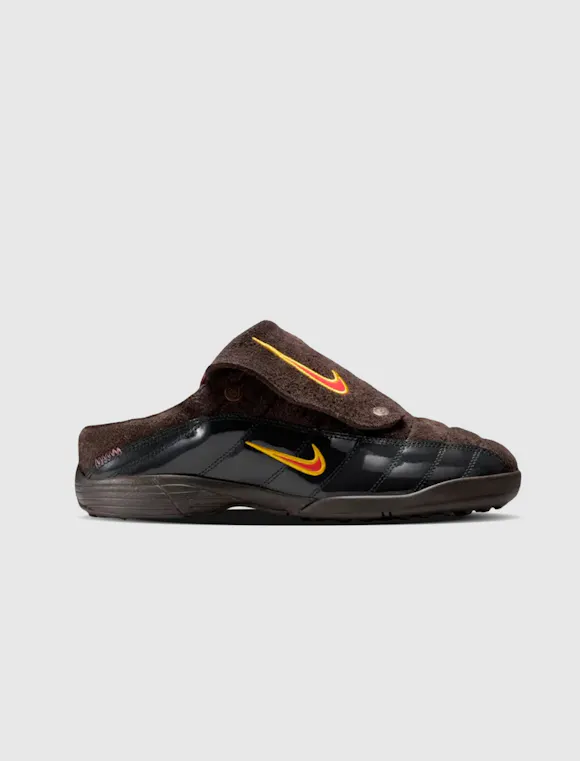 Hero image for NIKE X KIDS OF IMMIGRANTS T90 MULE "VELVET BROWN/UNIVERSITY GOLD"