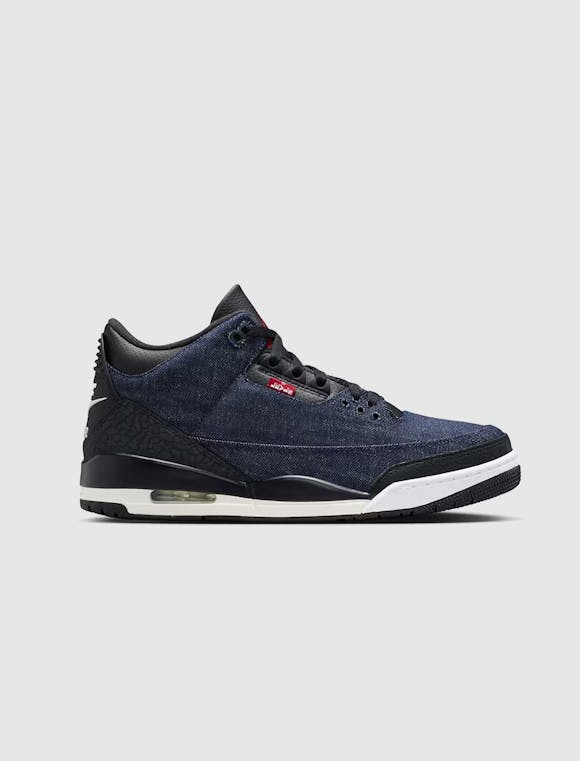 Hero image for AIR JORDAN 3 X LEVI'S "INDIGO AND GYM RED"