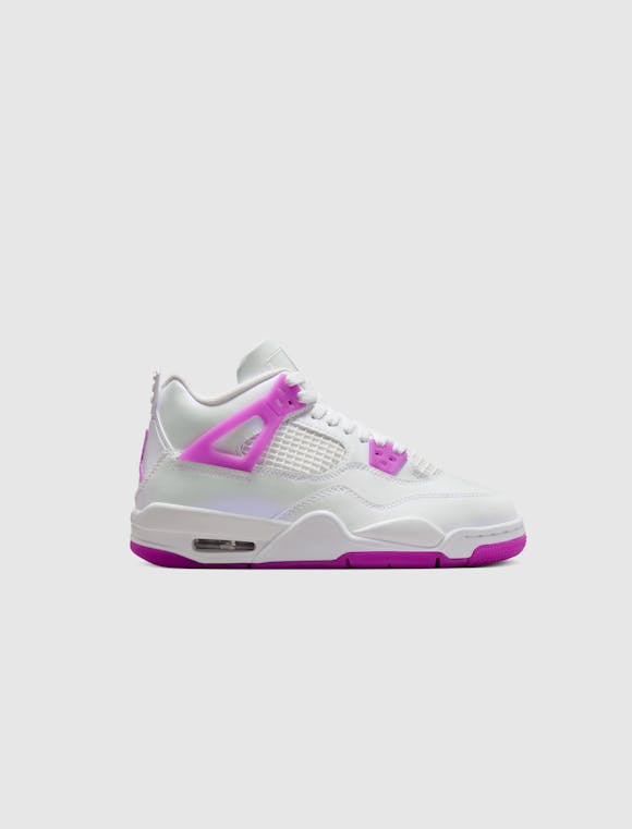 Hero image for AIR JORDAN 4 RETRO "WHITE/ HYPER VIOLET" GS