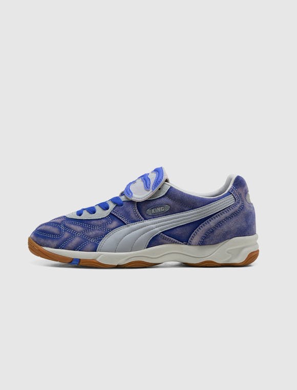 Hero image for PUMA X KIDSUPER KING INDOOR "BLUE CRYSTAL/ GRAY FOG"