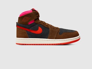 Image of WOMEN'S AIR JORDAN 1 ZOOM CMFT 2 "CACAO WOW/PICANTE RED"