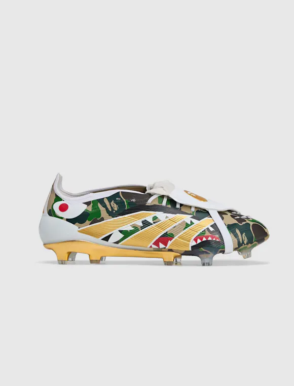 Hero image for ADIDAS X BAPE PREDATOR ELITE FG "HEMP/MULTI"