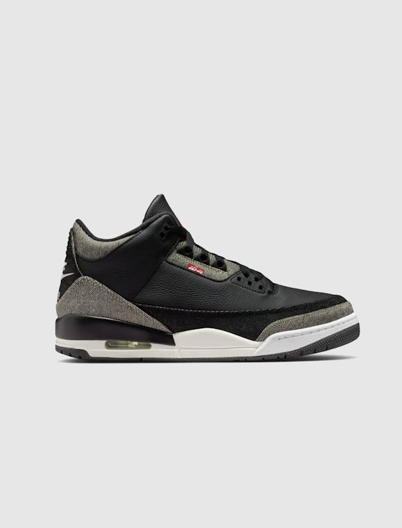 Hero image for AIR JORDAN 3 X LEVI'S "BLACK AND WHITE"
