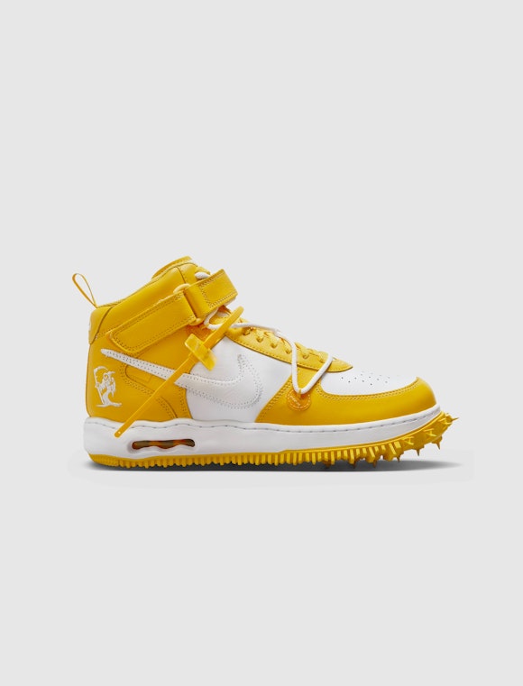 Hero image for OFF-WHITE X NIKE AIR FORCE 1 MID "VARSITY MAIZE"